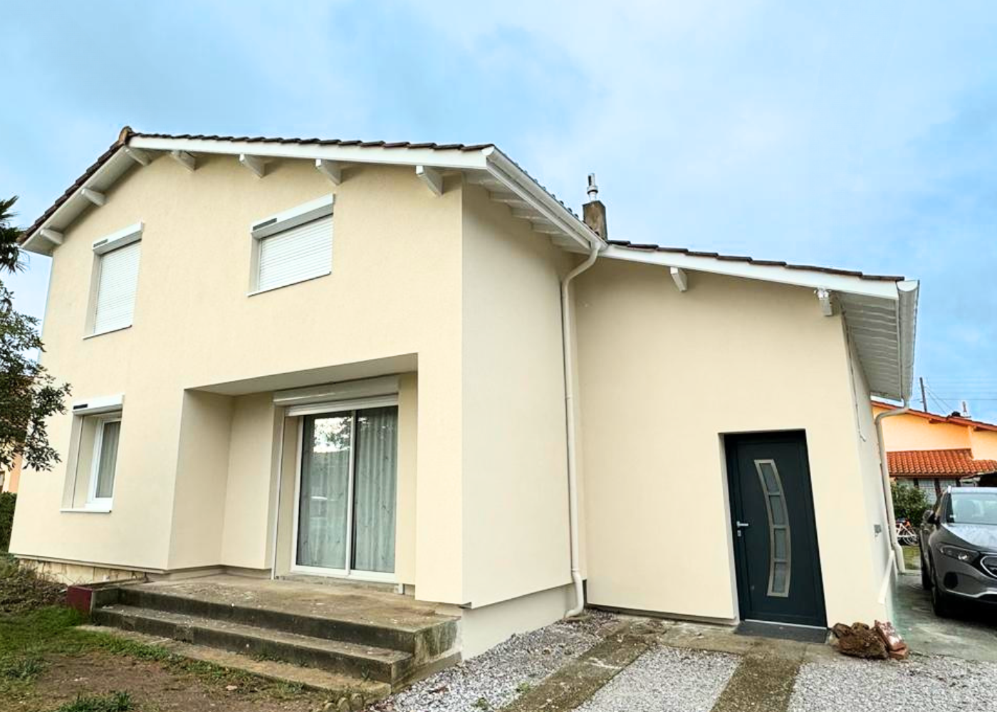 Photo après isolation de façade à Mont-de-Marsan