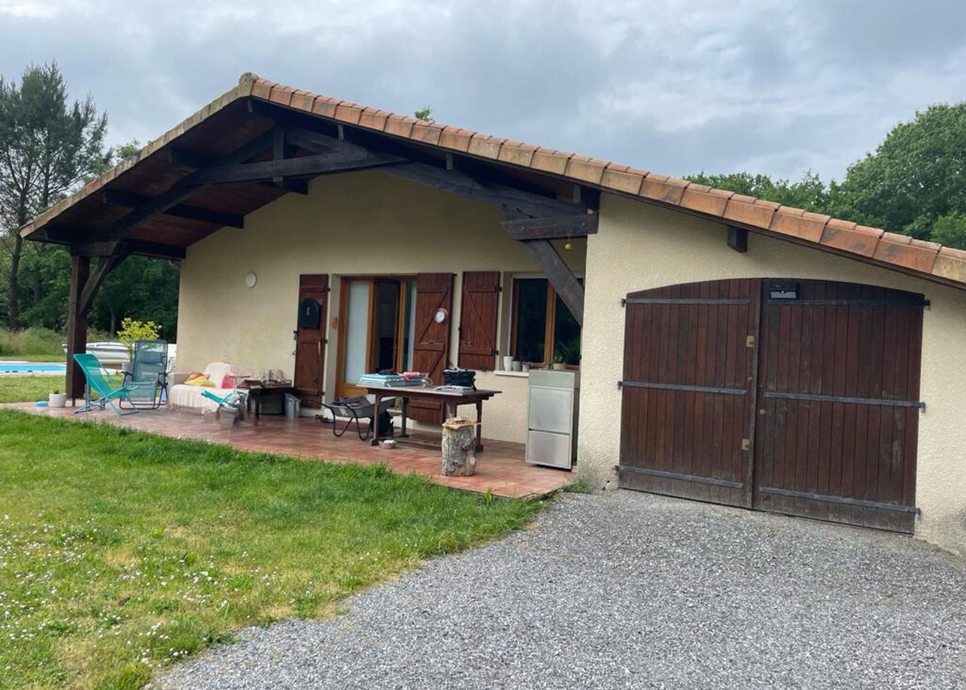 Photo du chantier avant