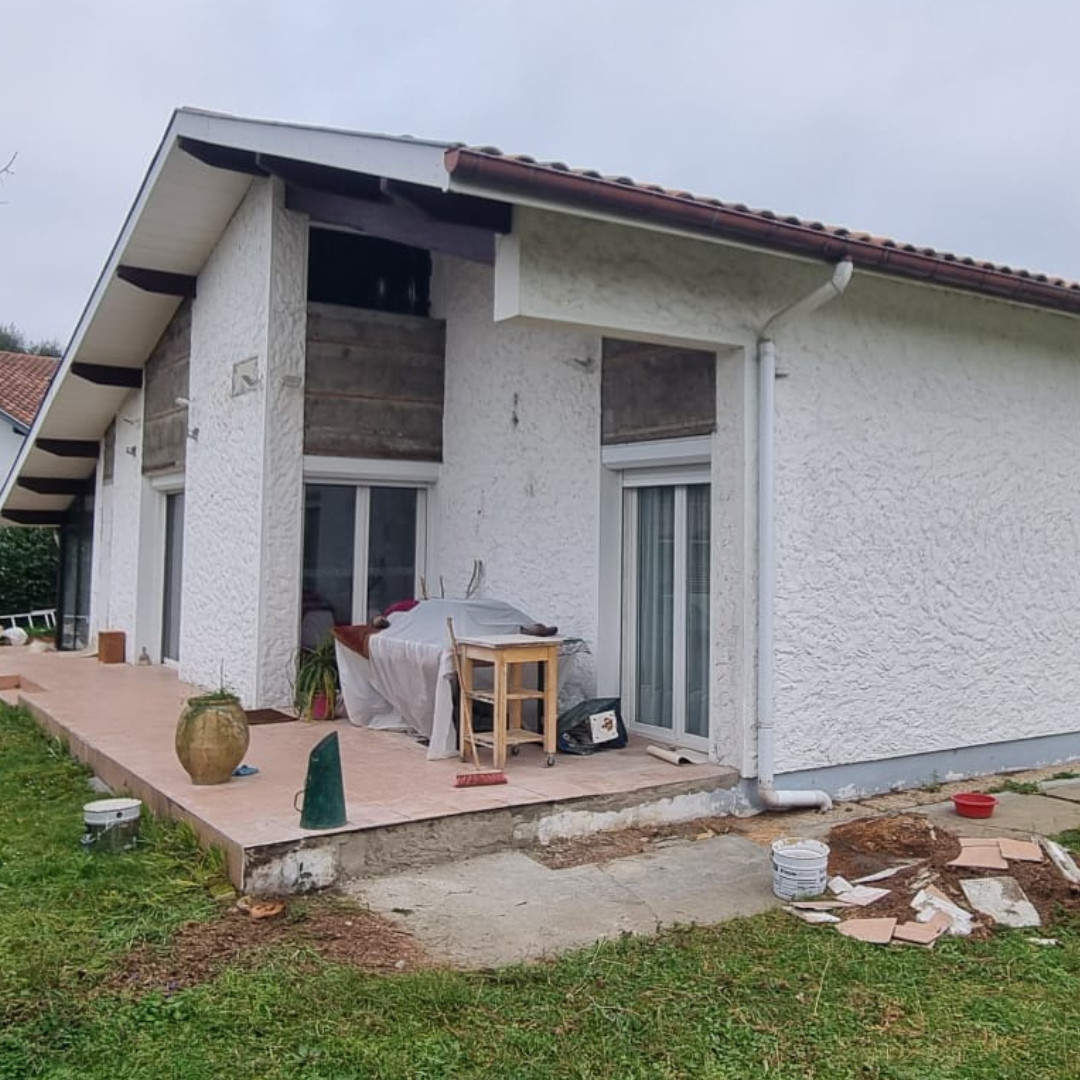 Isolation extérieure à Seignosse