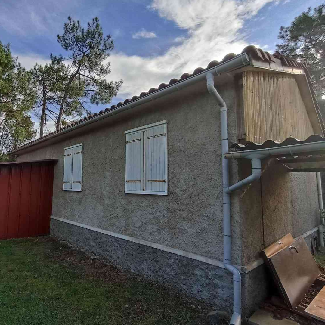 Isolation extérieure à Ondres